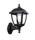 Palma Outdoor Wall Lamp 4 Panel Black IP44
