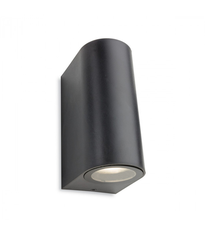 Ace Outdoor Up Down Twin Light Graphite IP54