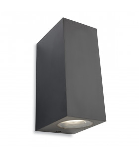 Hawk Outdoor Up Down Twin Light Graphite IP54