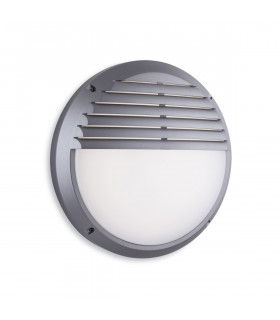 Luca Outdoor Integrated LED Bulkheads Round Black IP65