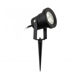 Hayes Outdoor Integrated LED Wall & Spike Light Black IP65