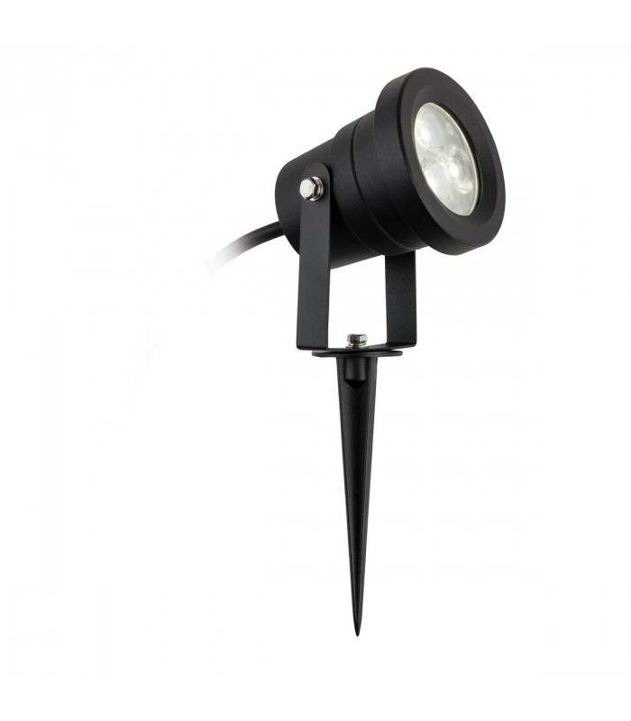 Hayes Outdoor Integrated LED Wall & Spike Light Black IP65