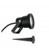 Hayes Outdoor Integrated LED Wall & Spike Light Black IP65-2