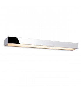 Zulu Bathroom Down Light LED Wall Light - 600mm Chrome with Opal Glass Diffuser IP44