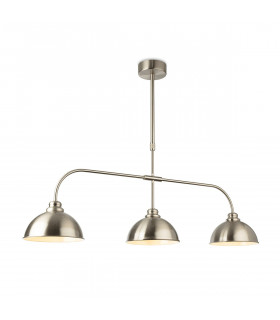 Eagle Bar Pendant Light Brushed Steel
