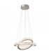 Diamond LED Pendant Light Aluminium with Prismatic Diffuser