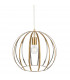 Lincoln Pendant Light Antique Brass with Clear Glass