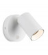 Max Wall Single Spotlight Switched White