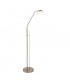 Madrid LED Reading Floor Lamp Antique Brass