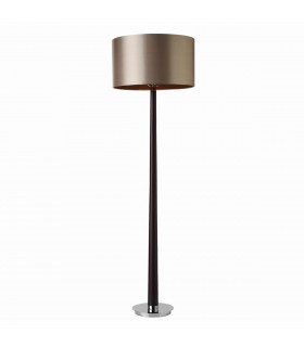Corvina 1 Light Floor Lamp Wood