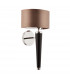 Corvina 1 Light Indoor Wall Light Wood & Silver, B22