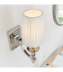 Domina 1 Light Indoor Candle Wall Lamp Nickel-6