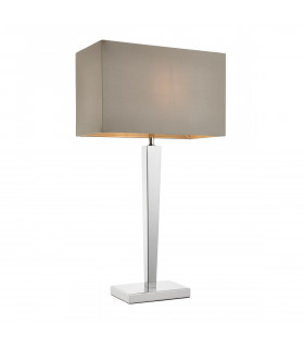 Moreto 1 Light Table Lamp Chrome