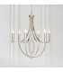 Whistle 6 Light Multi Arm Ceiling Pendant Polished Nickel-1