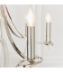 Whistle 6 Light Multi Arm Ceiling Pendant Polished Nickel-6