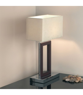 Portal Table Lamp Dark Wood-1