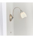 Petal 1 Light Wall Light Satin Chrome-2