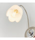 Petal 1 Light Wall Light Satin Chrome-5