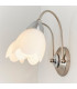 Petal 2 Light Indoor Wall Light Satin Chrome-4