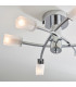 Havana 6 Light Semi Flush Multi Arm Ceiling Light Chrome-3