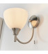 Alton 1 Light Wall Light Satin Chrome-1