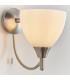 Alton 1 Light Wall Light Satin Chrome-5
