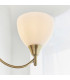 Alton 3 Light Multi Arm Ceiling Pendant Antique Brass-5
