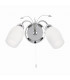 Meadow 2 Light Indoor Wall Light Chrome