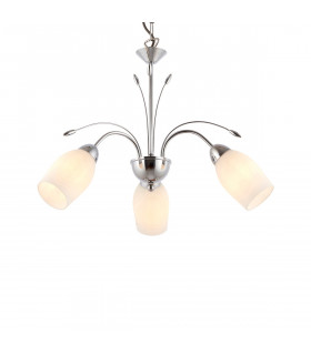 Meadow 3 Light Multi Arm Ceiling Pendant Chrome