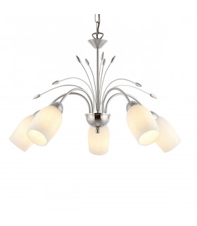 Meadow 5 Light Multi Arm Ceiling Pendant Chrome