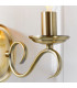 Bernice 2 Light Indoor Candle Wall Light Antique Brass-6