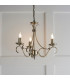 Bernice 3 Light Multi Arm Ceiling Pendant Antique Brass-6