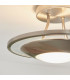 Firenz 1 Light Flush Ceiling Light Frosted Glass-5
