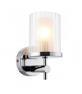 Britton 1 Light Bathroom Wall Light Chrome IP44