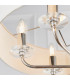 Nixon 6 Light Multi Arm Ceiling Pendant Nickel Plate-3