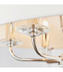 Nixon 6 Light Multi Arm Ceiling Pendant Nickel Plate-5
