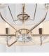 Nixon 6 Light Multi Arm Ceiling Pendant Nickel Plate-6