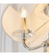 Nixon 2 Light Indoor Candle Wall Light Nickel Plate-5