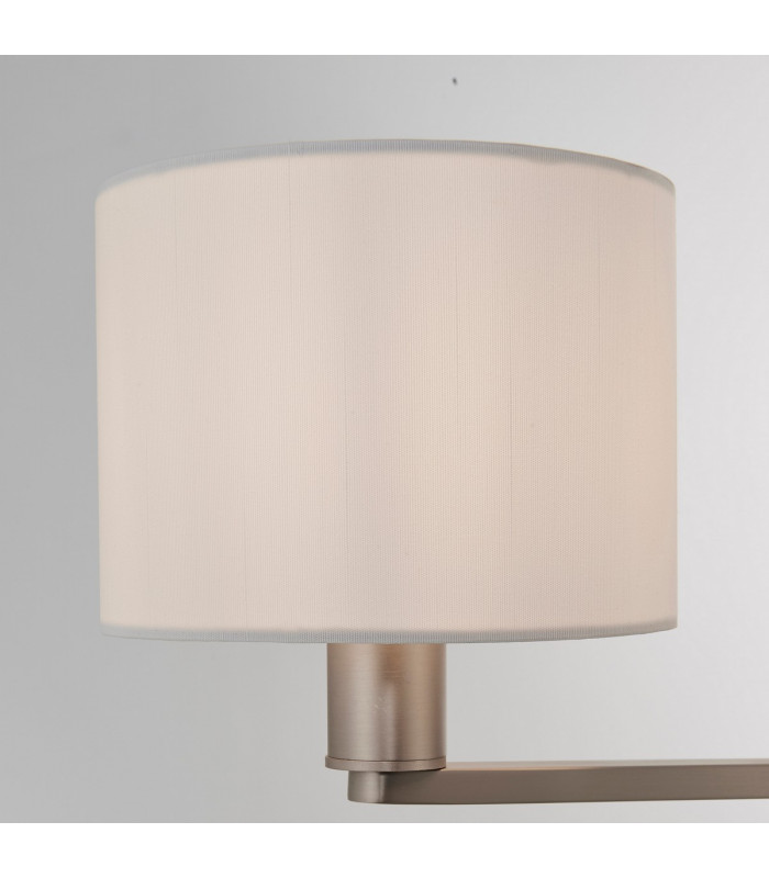 Daley 3 Light Multi Arm Ceiling Pendant Matt Nickel-3
