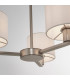 Daley 3 Light Multi Arm Ceiling Pendant Matt Nickel-4