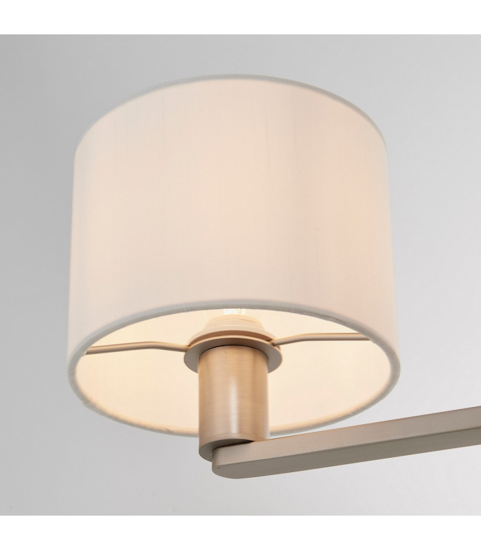 Daley 3 Light Multi Arm Ceiling Pendant Matt Nickel-6