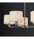 Daley 5 Light Multi Arm Ceiling Pendant Matt Nickel-4