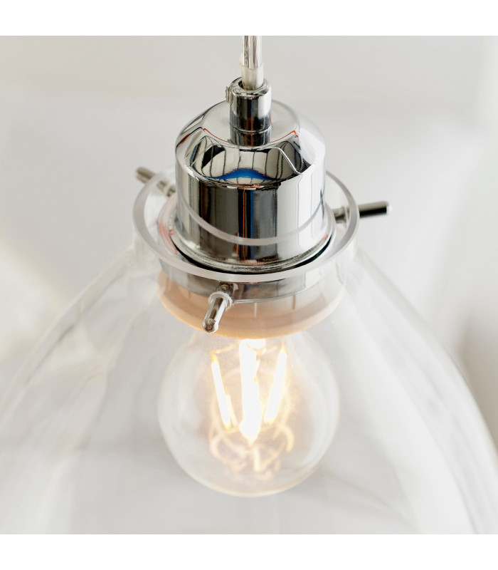 Elstow Ceiling Pendant Light Chrome-3
