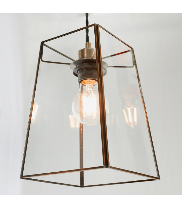 Beaumont Ceiling Pendant Light Antique Brass-2
