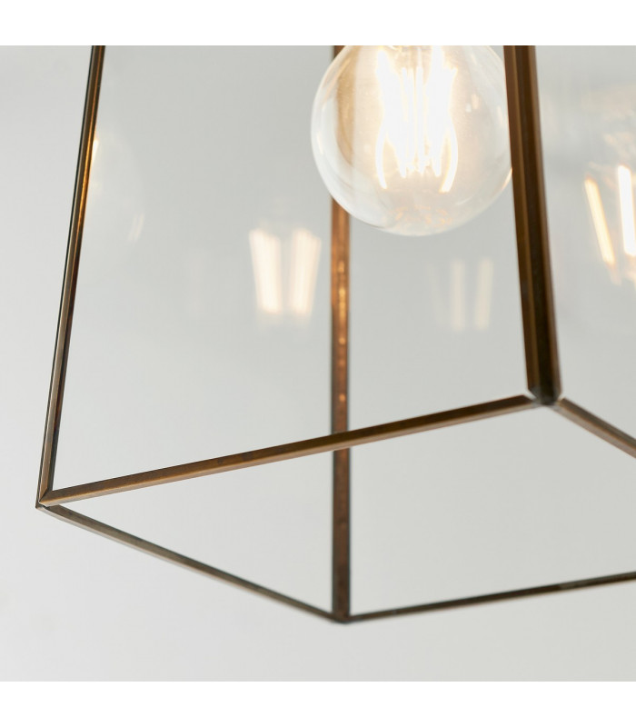 Beaumont Ceiling Pendant Light Antique Brass-4