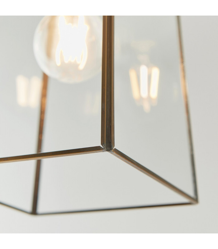 Beaumont Ceiling Pendant Light Antique Brass-5