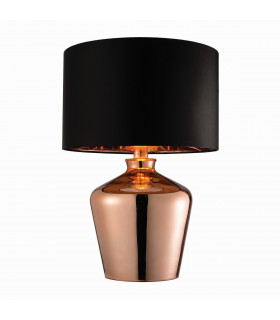 Waldorf Table Lamp Copper Glass