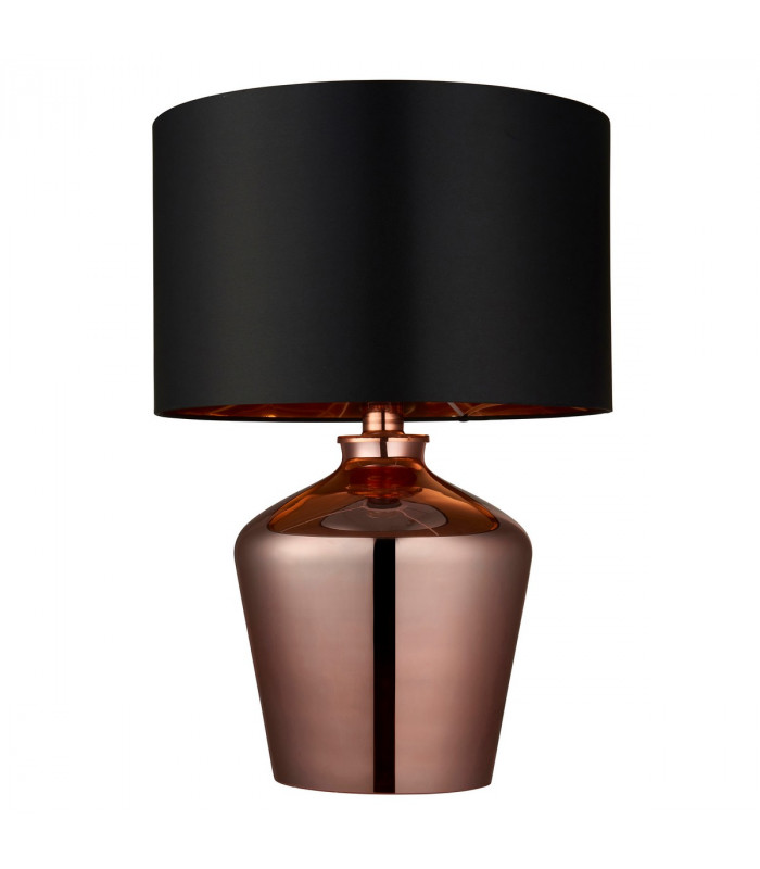 Waldorf Table Lamp Copper Glass-3