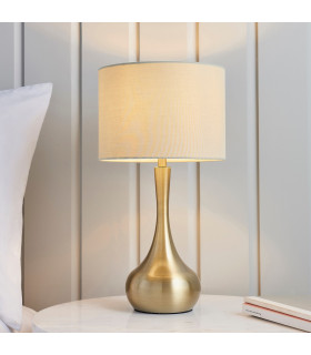 Piccadilly Table Touch Lamp Soft Brass-1