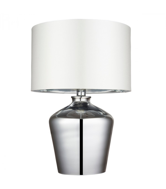 Waldorf Table Lamp Chrome Glass-3